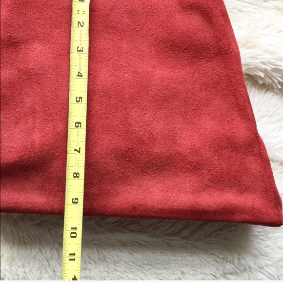 ❤️Red Suede Tote❤️ - Picture 2 of 8